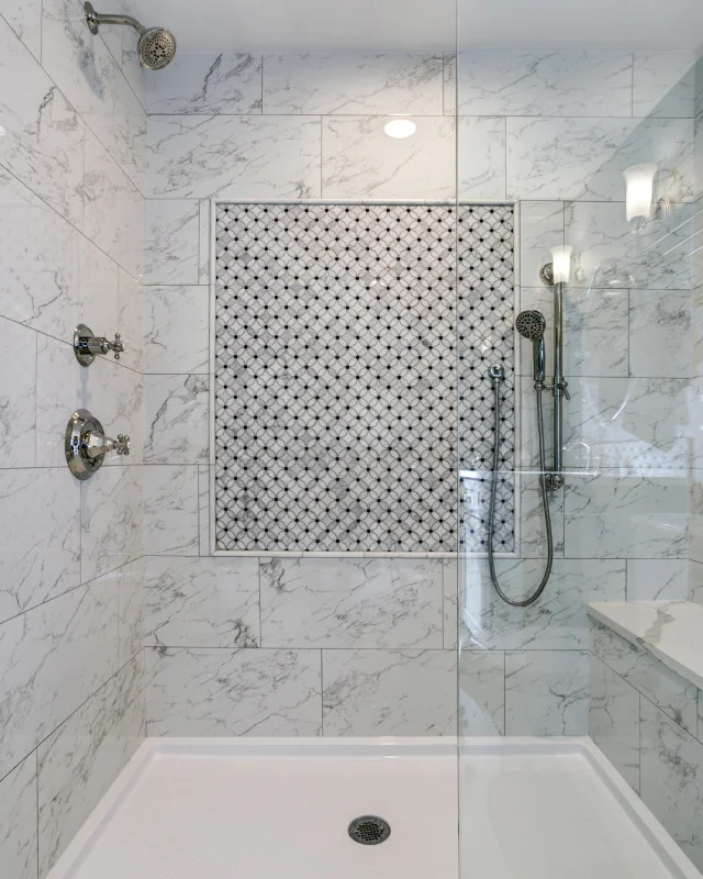 Luxury bathroom renovation Arlington VA
